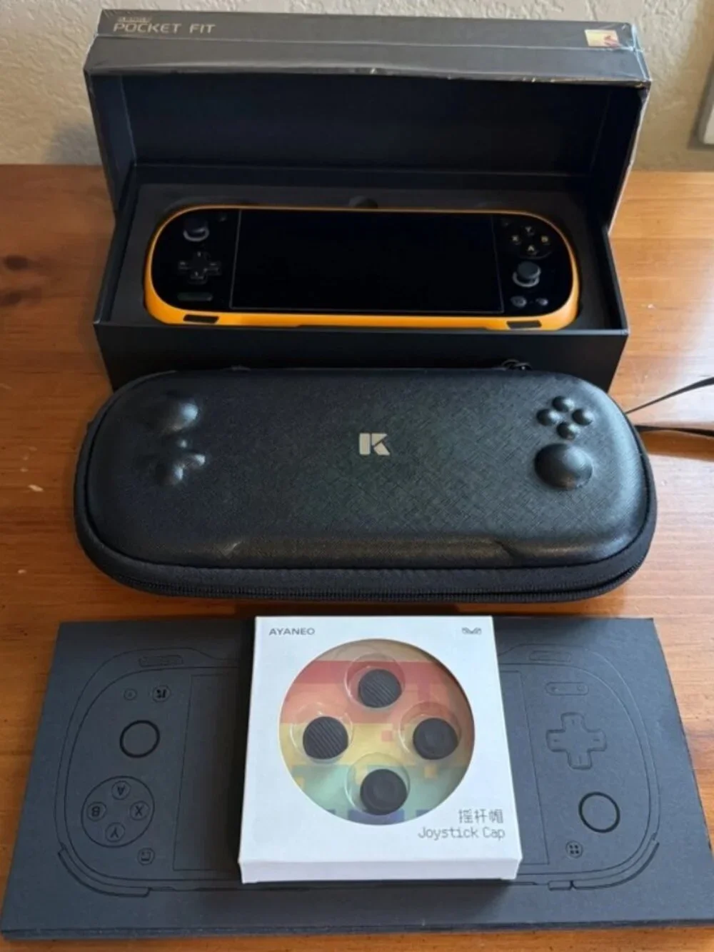 Ayaneo Konkr Pocket Fit, Dragon Yellow, Snapdragon G3 Gen 3, 12/256GB Opened Box